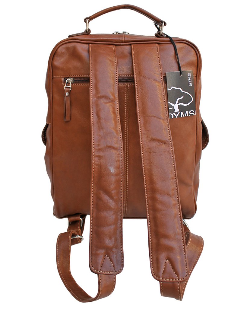 Mochila cuero con porta notebook - A 0995