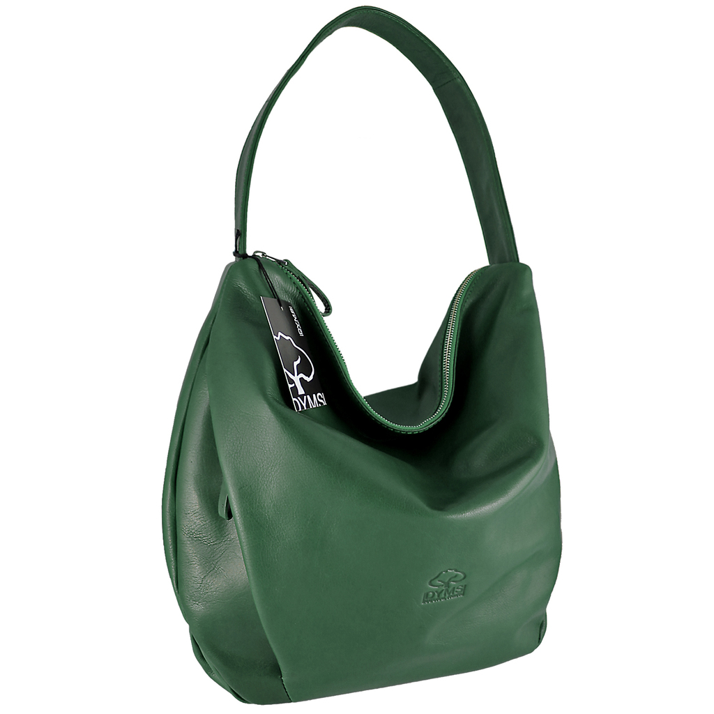 Cartera DYMS Gondola de cuero A 3729