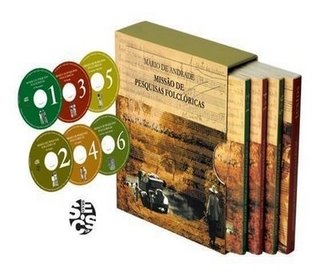 Box (06 CDs) Missão de Pesquisas Folclóricas de Mário de Andrade - Vários intérpretes (SESC)