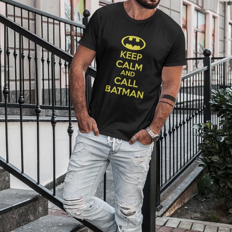 Remera Keep Calm and call Batman