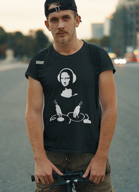 Remera Mona Lisa DJ