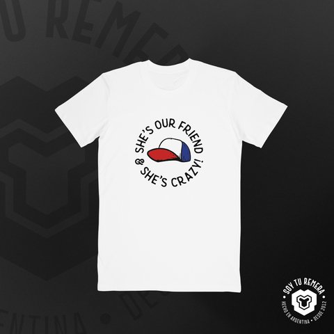Remera Stranger Things She´s our friend