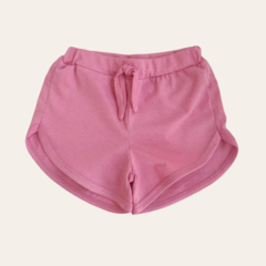 Short algodón con lazo rosa