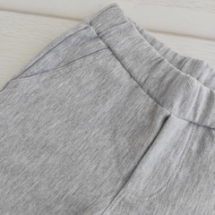 Short elastizado gris melange - comprar online