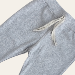 Pantalón algodón Cartagena gris melange - comprar online