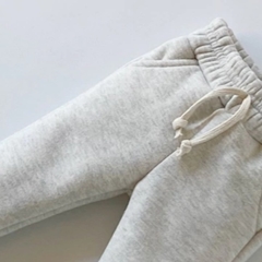 Pantalón frisa Tulum beige melange - comprar online