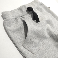 Pantalón algodón elastizado BRUNO gris - comprar online