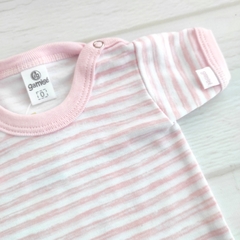 Body rayado rosa con blanco - comprar online