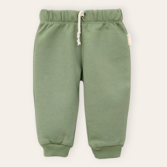 Pantalón frisa Pekin verde
