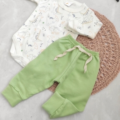 Pantalón rústico TORINO verde manzana - comprar online