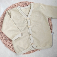 Cardigan frisa MONTREAL dulce de leche - comprar online