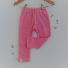 Calza lanilla frisada rosa - comprar online