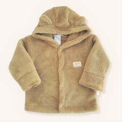 Campera piel Alaska dulce de leche