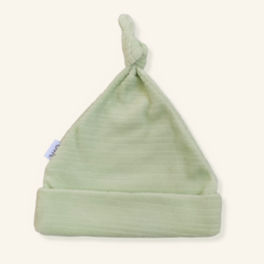 Gorrito plush verde TALLE ÚNICO