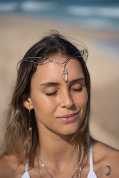 Headpiece crystal - MIMPPY - Jóias em Prata e Semijóias | Acessórios Femininos com Cristal e Pedras Naturais