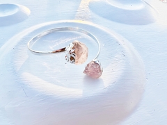 Bracelete Zee quartzo-rosa