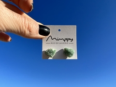 Brinco Mini quartzo-verde na internet