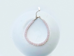 Pulseira Luz Quartzo-rosa ((prata)) - comprar online