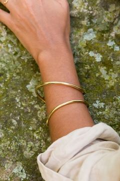 Bracelete Allure Oro - MIMPPY - Jóias em Prata e Semijóias | Acessórios Femininos com Cristal e Pedras Naturais