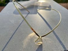 Headpiece Ajna cristal ouro - comprar online