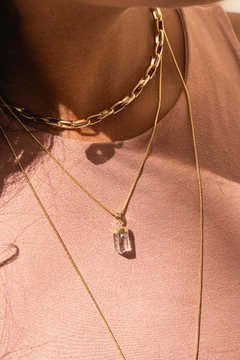 Chocker Manhattan Oro - MIMPPY - Jóias em Prata e Semijóias | Acessórios Femininos com Cristal e Pedras Naturais