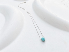 Colar Sea | Larimar ((prata))