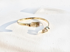 Bracelete Zee cristal ouro