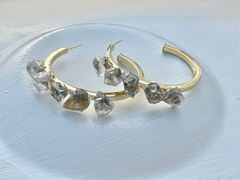 Argola Isla Cristal Ouro - loja online