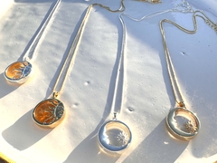 Colar Yang citrino ouro - MIMPPY - Jóias em Prata e Semijóias | Acessórios Femininos com Cristal e Pedras Naturais