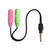 Cable Adaptador Audio - Auricular Y Micrófono PS4