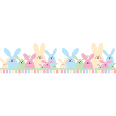 Conejos - Guarda en Vinilo Pascuas - comprar online
