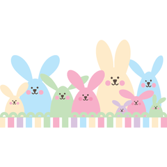 Conejos - Guarda en Vinilo Pascuas en internet