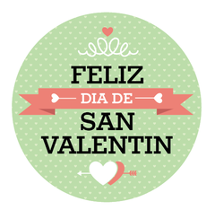 Dia De - Cartel en Vinilo San Valentín - comprar online