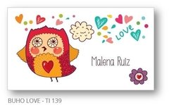 Buho Love - Tarjetas Infantiles - comprar online