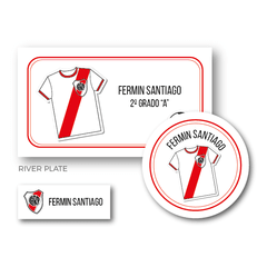 Camiseta Fútbol Equipos - Etiquetas Escolares - comprar online