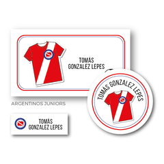 Camiseta Fútbol Equipos - Etiquetas Escolares en internet