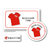 Imagen de Camiseta Fútbol Equipos - Etiquetas Escolares