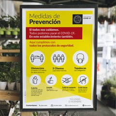 Cartel Prevención - Modelo Stop