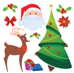 Dibujos Navidad - Vinilo Decorativo Navidad - comprar online