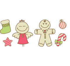 Merry Candy - Guarda en Vinilo Navidad - comprar online