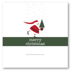 Corre Noel Verde Box - Tarjetas para Navidad y Fin de Año