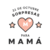 Corazón M - Cartel en Vinilo de Corte Día de la Madre