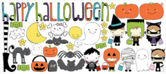 Happy Halloween - Vinilo Decorativo Halloween - comprar online
