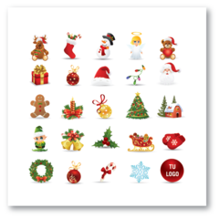 Iconos Navidad Box - Tarjetas para Navidad y Fin de Año