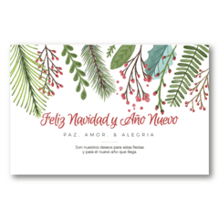 Naturaleza Paz Postal - Tarjetas para Navidad y Fin de Año