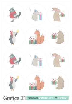 Navidad Dibujada - Tarjetas Postales en internet