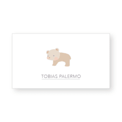Oso Palermo - Tarjetas Infantiles - comprar online