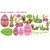 Huevos y conejos - Vinilo Decorativo Pascuas - comprar online