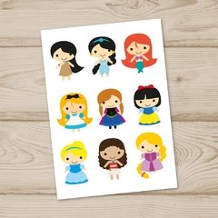 Princesas - Souvenir Stickers