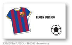 Camiseta Futbol Barcelona - Tarjetas Infantiles - comprar online
